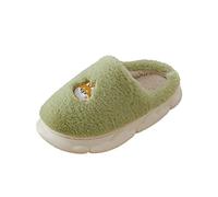 things for 1 pound Arch Support Women Women Slippers Autumn And Winter Fashion And Comfortable Cute Dog Solid Color Warm Non Slip Womens black sliders women mens slippers size 7