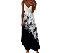 Things for 1 Pound Womens Summer Maxi Dresses Strappy Boho Floral V Neck Casual Tank Dress Beach Cover Ups Bohemian Long Sundress Next Day Delivery Flowers