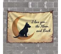 Things For Boys Room I Love You... The Moon And Back. Tapestry Funny House Decor Tapestry For Men(75X100CM)