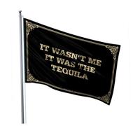 Things For Boys Room It Wasn't Me, It Was The Tequila Banner Cool Stuff For Your Room Garden Flags Winter(60X90CM)