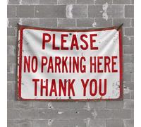 Things For Boys Room Please No Parking Here Thank You Tapestry Funny House Decor Tapestry For Men(100X150CM)