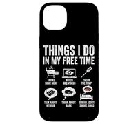 Things I Do In My Free Time BBQ Smoking Case for iPhone 14 Plus