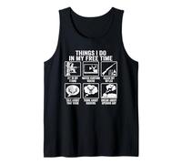 Things I Do in My Free Time Deer Hunting Life Tank Top