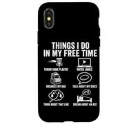 Things I Do In My Free Time Disc Golf Life Case for iPhone X/XS