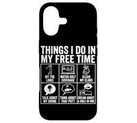 Things I Do In My Free Time Funny Golf Life Case for iPhone 17