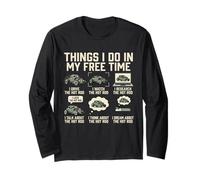 Things I Do in My Free Time Hot Rod Garage Long Sleeve T-Shirt