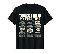 Things I Do in My Free Time Hot Rod Garage T-Shirt