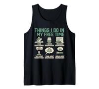 Things I Do in My Free Time Sourdough Baking Starter Jar Tank Top