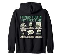 Things I Do In My Free Time Sourdough Baking Starter Jar Zip Hoodie
