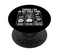 Things I Do In My Free Time Woodworking Humor PopSockets Adhesive PopGrip