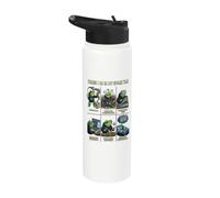 Things I Do in My Spare Time 3D Printing Maker Frog Humor Stainless Steel Insulated Water Bottle