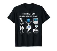 Things I Do in My Spare Time AI Enthusiast, Funny AI Guy T-Shirt