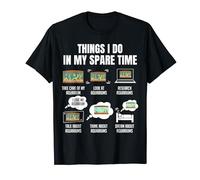 Things I Do In My Spare Time Aquarium T-Shirt