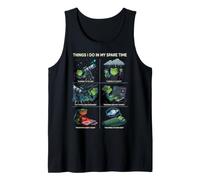 Things I Do in My Spare Time Astrophotography Frog Humor Tank Top