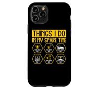 Things I Do In My Spare Time Bees Fun Case for iPhone 11 Pro