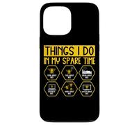 Things I Do In My Spare Time Bees Fun Case for iPhone 13 Pro Max
