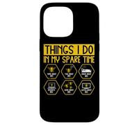 Things I Do In My Spare Time Bees Fun Case for iPhone 14 Pro Max