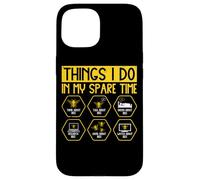 Things I Do In My Spare Time Bees Fun Case for iPhone 15