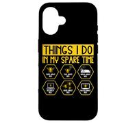 Things I Do In My Spare Time Bees Fun Case for iPhone 16