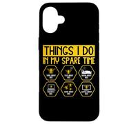Things I Do In My Spare Time Bees Fun Case for iPhone 16 Plus