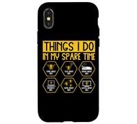 Things I Do In My Spare Time Bees Fun Case for iPhone X/XS
