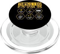 Things I Do In My Spare Time Bees Fun PopSockets PopGrip for MagSafe