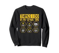 Things I Do In My Spare Time Bees Fun Sweatshirt