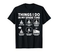 Things I Do in My Spare Time Boating Sailing Boat Lover T-Shirt