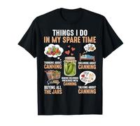 Things I Do in My Spare Time Canning Preserves Jars T-Shirt