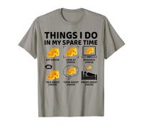 Things I Do in My Spare Time Cheese Lover, Breakfast Fan T-Shirt