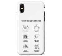 Things I Do In My Spare Time - Chess Lover Case for iPhone X/XS