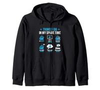 Things I Do In My Spare Time Cruise For Women Men Kids Zip Hoodie