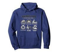 Things I Do in My Spare Time Cruise Ship Vacation Humor Meme Pullover Hoodie