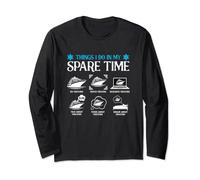 Things I Do In My Spare Time Cruising Crusaders Funny Cruise Long Sleeve T-Shirt