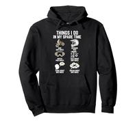 Things I Do in My Spare Time Dirt Bike Motocross Biker Pullover Hoodie