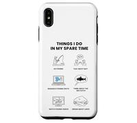 Things I Do In My Spare Time - Fishing Fan Case for iPhone XS Max
