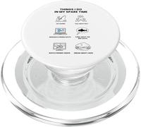 Things I Do In My Spare Time - Fishing Fan PopSockets PopGrip for MagSafe