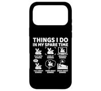 Things I Do in My Spare Time Funny Bunny Rabbit Lover Case for iPhone 17 Pro Max