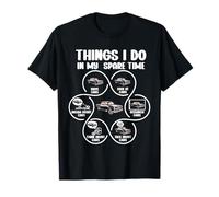 Things I Do In My Spare Time Funny Classic Car T-Shirt