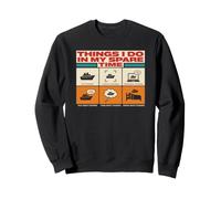 Things I Do In My Spare Time Funny Cruise Ship Humor Women Sweatshirt