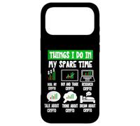 Things I Do In My Spare Time Funny Crypto Investing Trading Case for iPhone 17 Pro Max