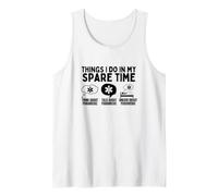 Things I Do in My Spare Time Funny EMS EMT Paramedic Tank Top