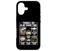 Things I Do In My Spare Time Funny Fishing Angler Design Case for iPhone 17