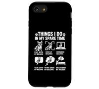Things I Do In My Spare Time Funny French Bulldog Lover Case for iPhone SE (2020) / 7 / 8