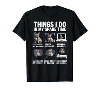 Things I Do In My Spare Time Funny French Bulldog Lover T-Shirt