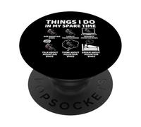 Things I Do in My Spare Time Funny MTB Mountain Bike Lover PopSockets Adhesive PopGrip