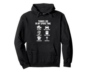 Things I Do In My Spare Time Funny Real Estate Agent Pullover Hoodie