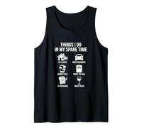 Things I Do in My Spare Time Funny Real Estate Agent Tank Top