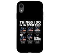 Things I Do in My Spare Time Funny Roller Coaster Lover Case for iPhone XR