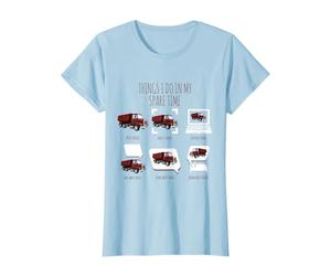 Things I Do In My Spare Time Funny Truck Drive By Trucker T-Shirt